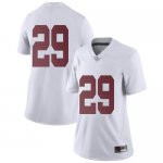 Women's Alabama Crimson Tide #29 DeMarcco Hellams White Limited NCAA College Football Jersey 2403SFOV0